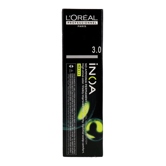 Tinta Permanente L'Oreal Professionnel Paris Inoa Color Nº 3.0 60 g