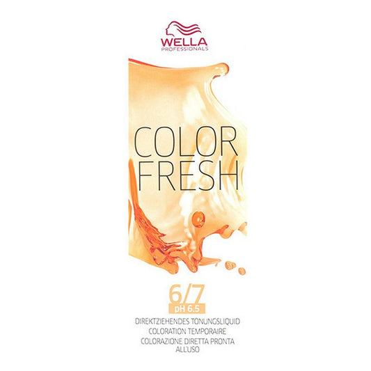 Tinta Semipermanente Color Fresh Wella 10003214 6/7 (75 ml)