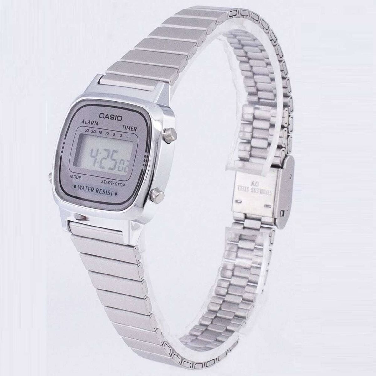 Relógio feminino Casio LADY STEEL Grey (Ø 25 mm)