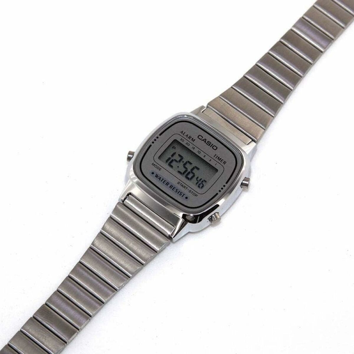 Relógio feminino Casio LADY STEEL Grey (Ø 25 mm)